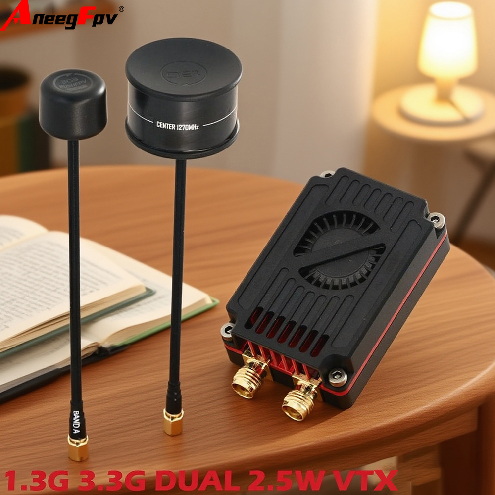Drone Transmitter - RUSH FPV 3.3G&1.3G Dual-Band 2.5W VTX