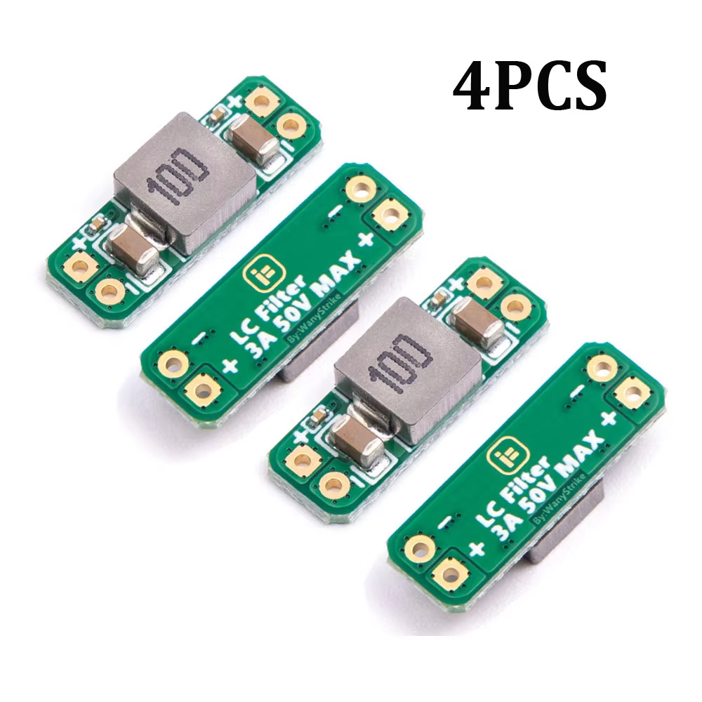 Drone Power Distribution Board - 4PCS LC Filter Module 3A 5-30V