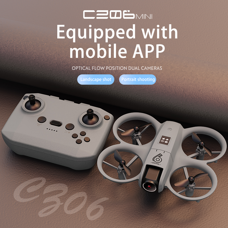Drone Gps Mount - CZ06 Mini With LED Foldable Drone