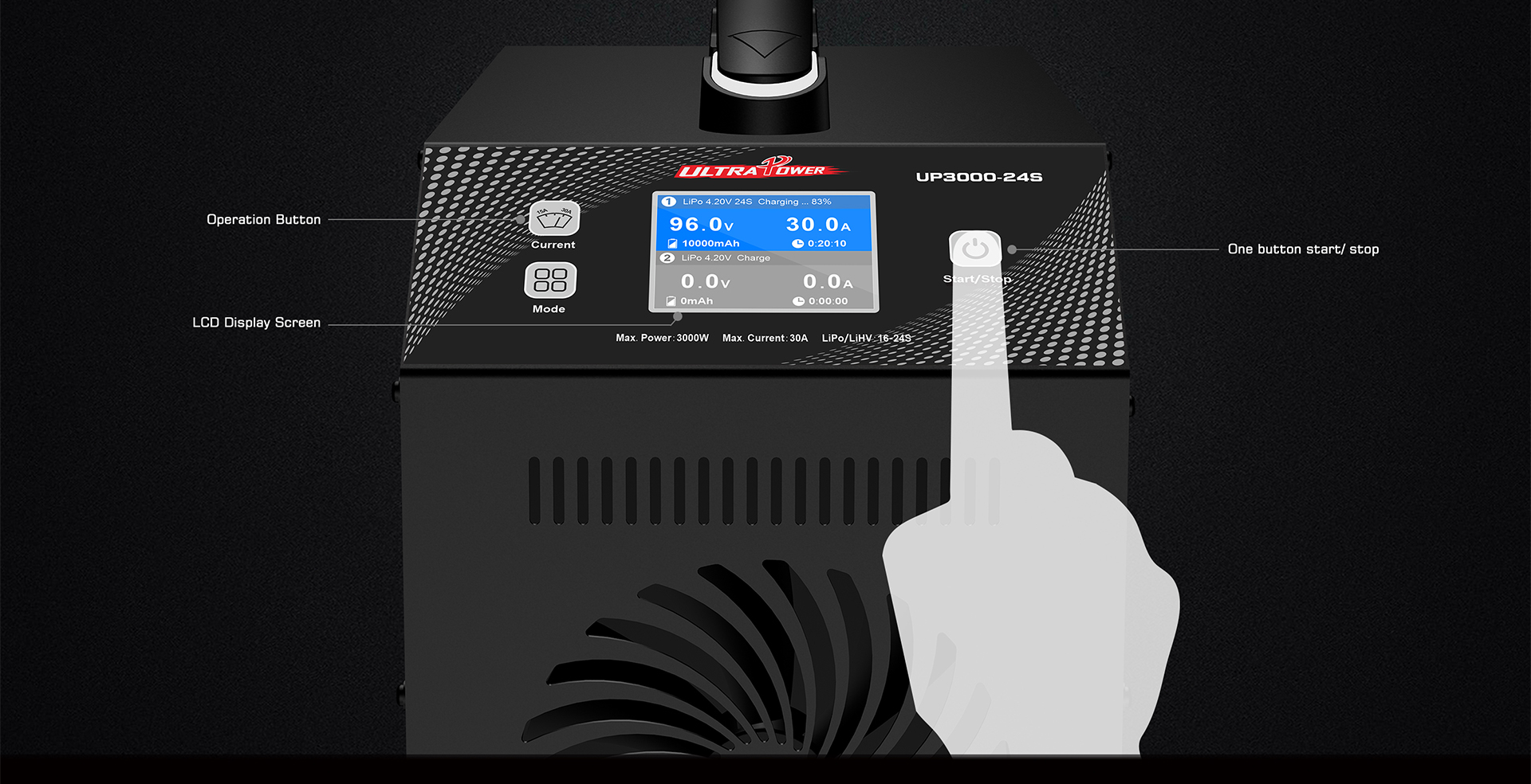 ULTRAPOWER UP3000-24S 3000W 30 - Drone Charger review and price