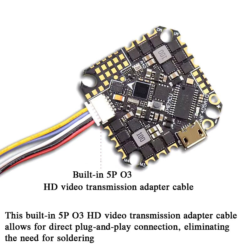 JHEMCU GHF405AIO-HD 40A AIO Fl - Drone Flight Controller review and price