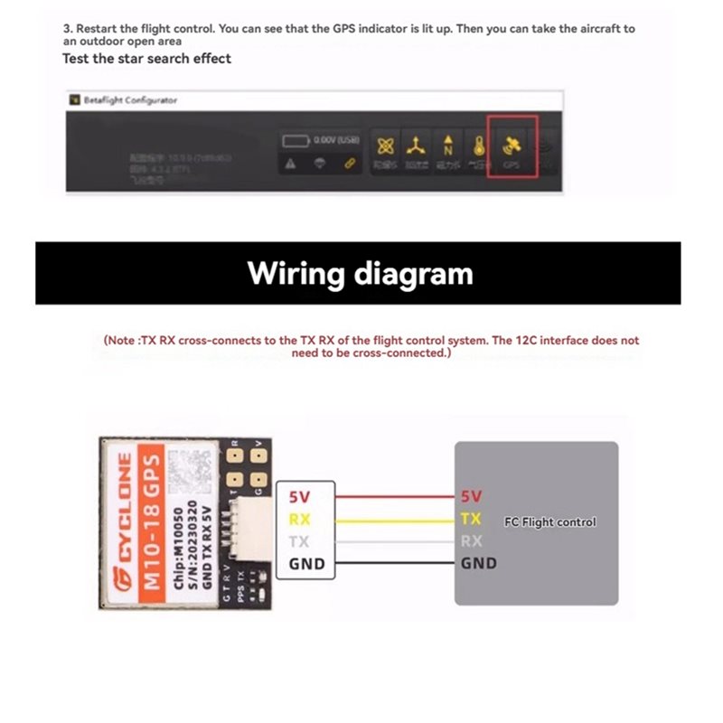 SQPP-M1018 M10 GPS Module With - Drone Compass review and price