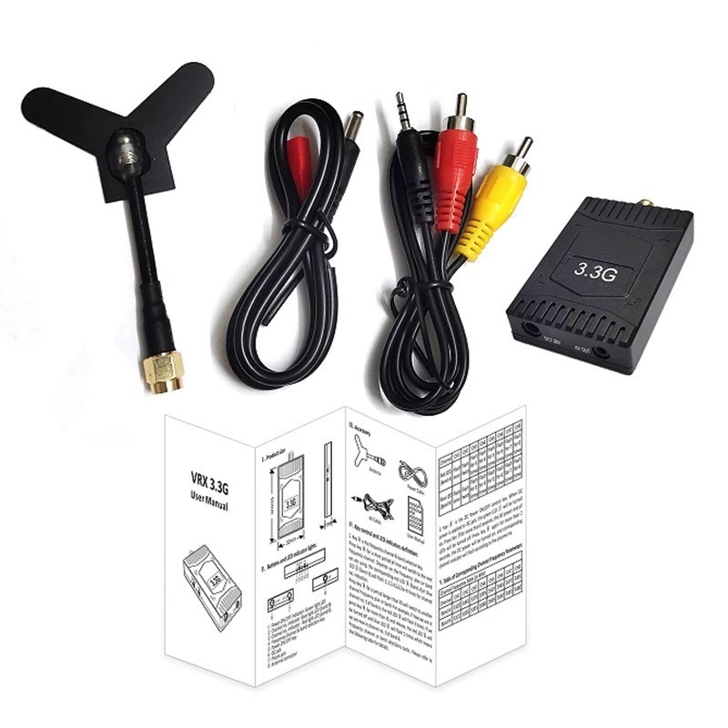 3.3GHz FPV VTX/VRX  3W Analog  - Drone Transmitter review and price