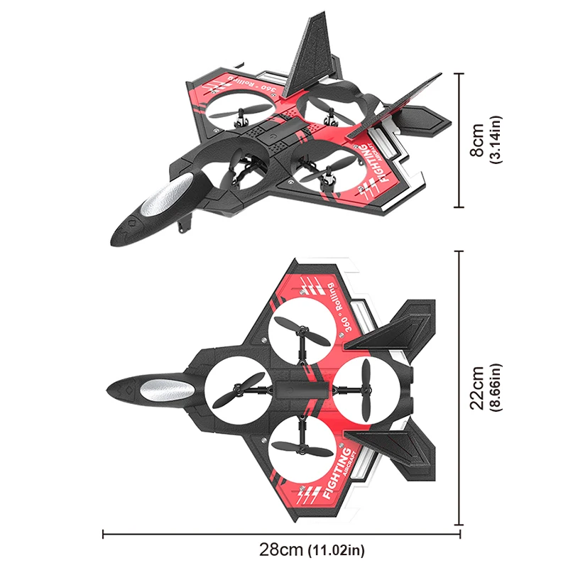 S98 RC Foam Stunt Aircraft Toy - Drone Led Light review and price