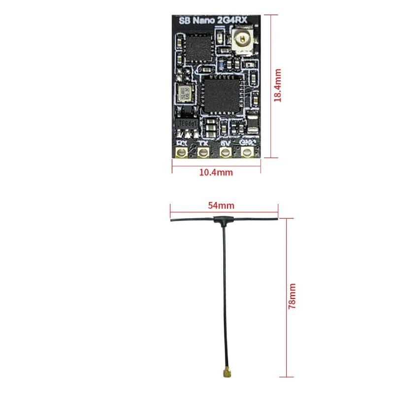 SpeedyBee Nano 2.4G ExpressLRS - Drone Receiver review and price