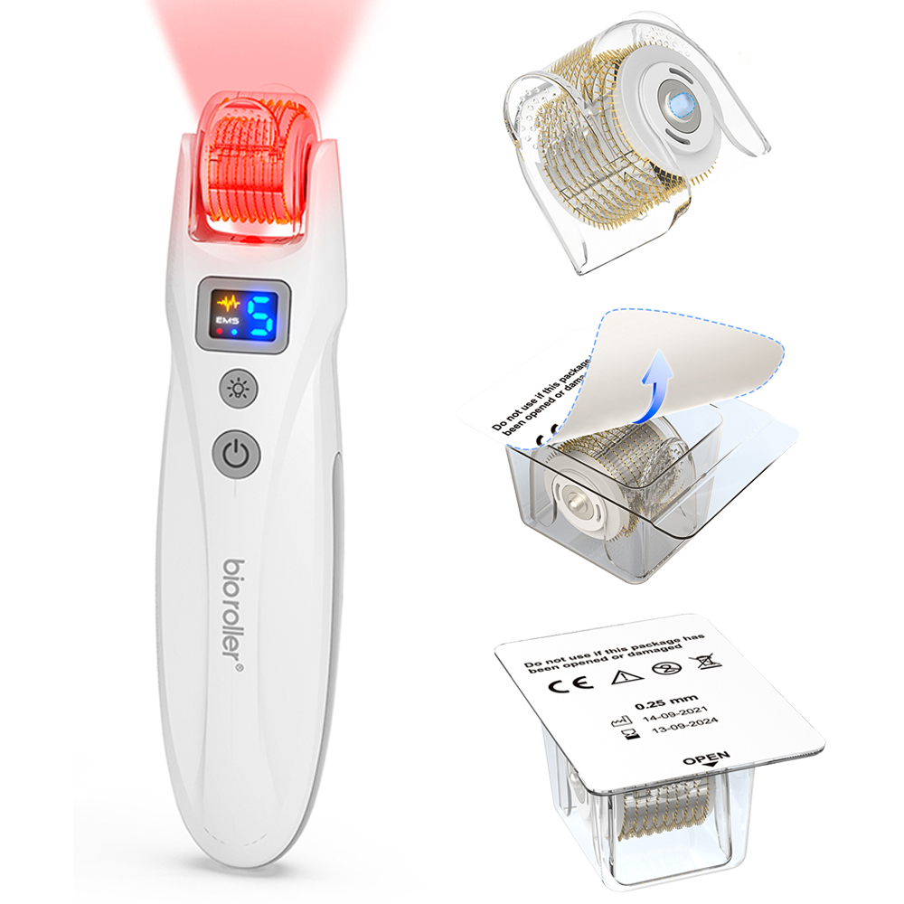 Microneedles Roller Kit Biorol - Drone Led Light review and price