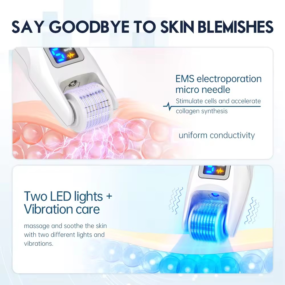 Microneedles Roller Kit Biorol - Drone Led Light review and price