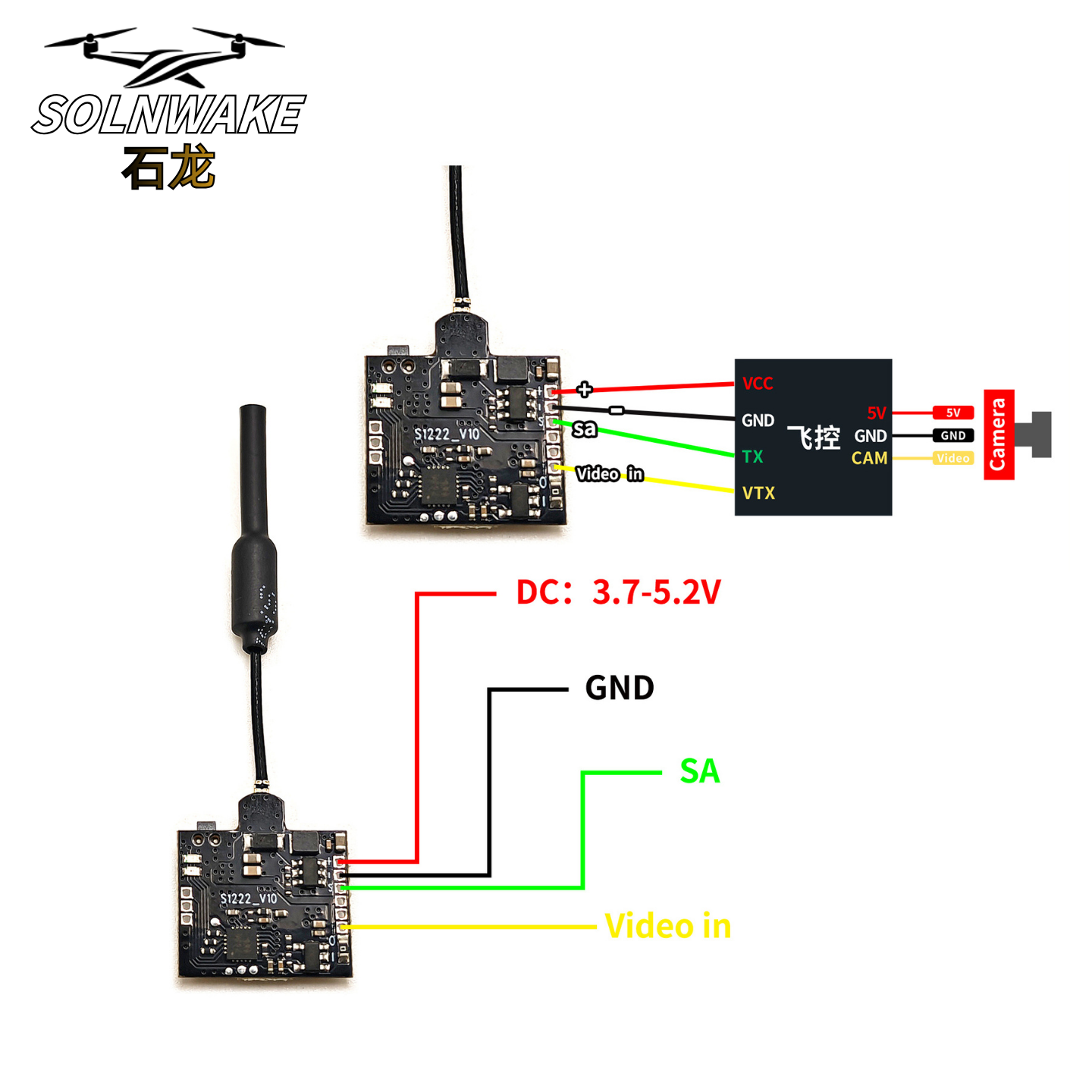 SLONWAKE Nano 5.8G 48CH 200mW  - Drone Transmitter review and price