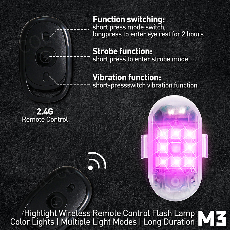 2PCS Wireless LED Strobe Light - Drone Led Light review and price