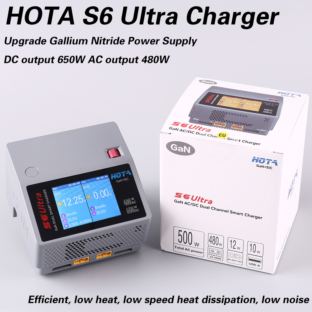 HOTA S6 Ultra Gallium Nitride  - Drone Charger review and price