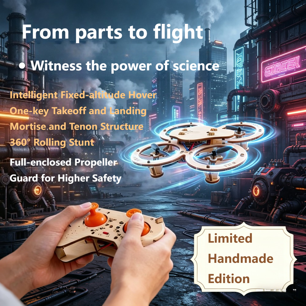 2026 New Wooden DIY Assembled  - Drone Battery review and price