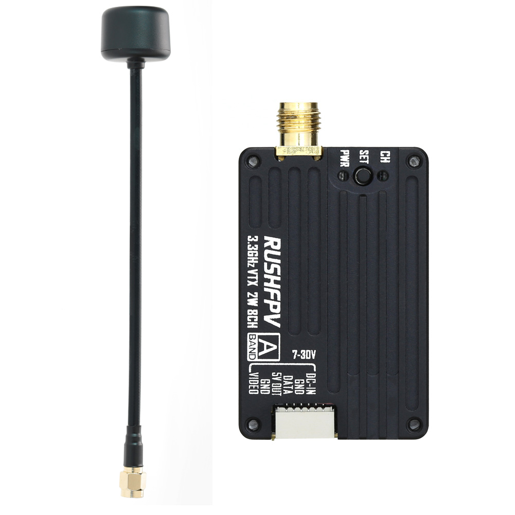 RUSHFPV 3.3G 2W VTX Transmitte - Drone Transmitter review and price