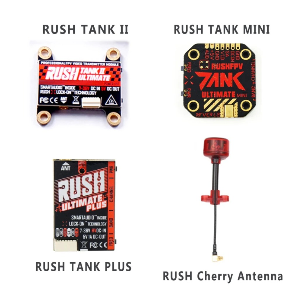 RUSH TANK Ultimate II/Mini/ PL - Drone Transmitter review and price
