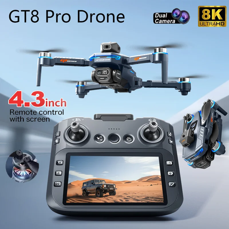 2026 New GT8 Drone GPS 8K Prof - Drone Gps Module review and price