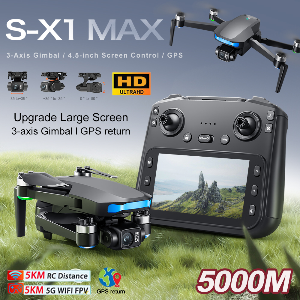 New S-X1 MAX Drone GPS 8K Prof - Drone Gps Module review and price