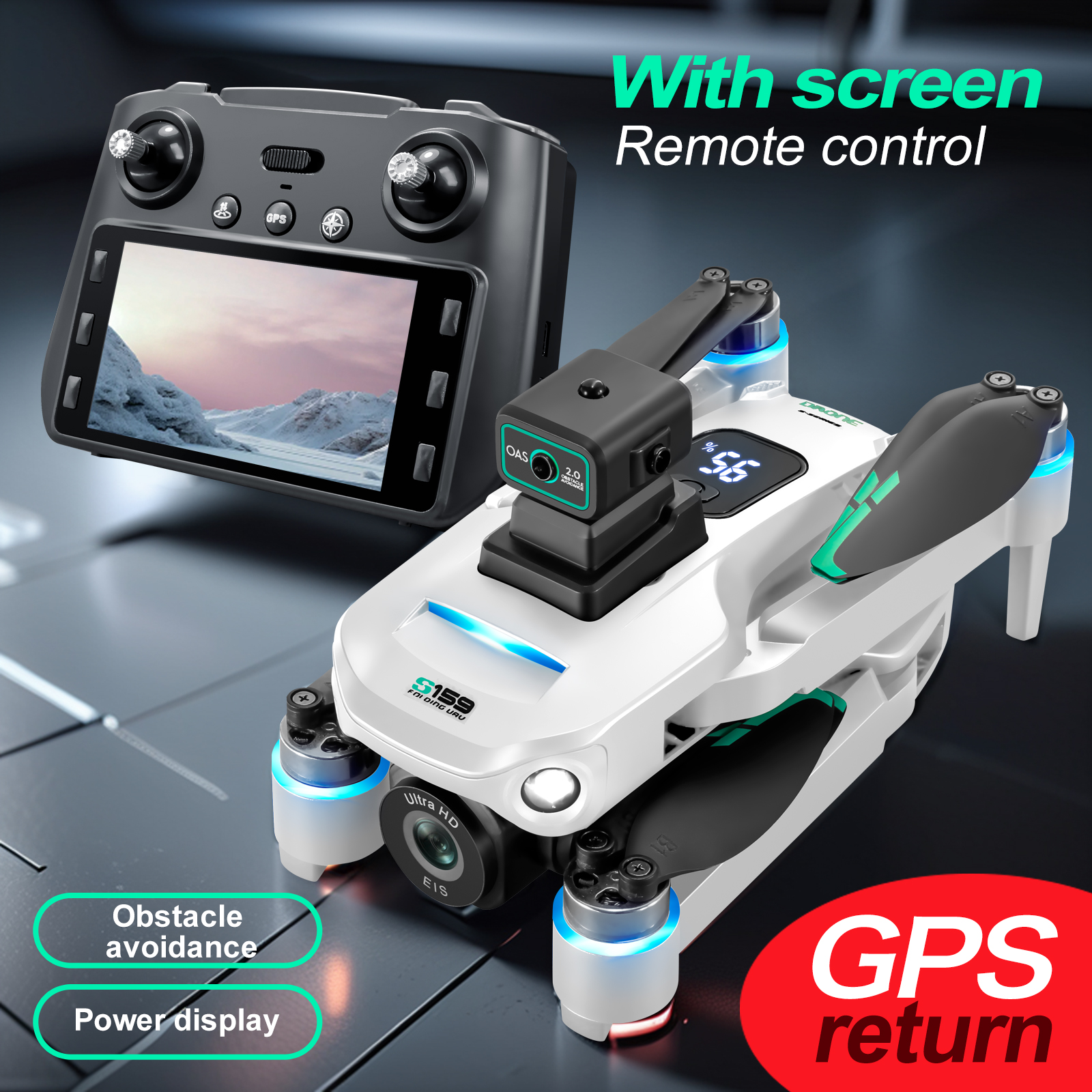 S159 GPS Drone 4K Profesional  - Drone Gps Module review and price